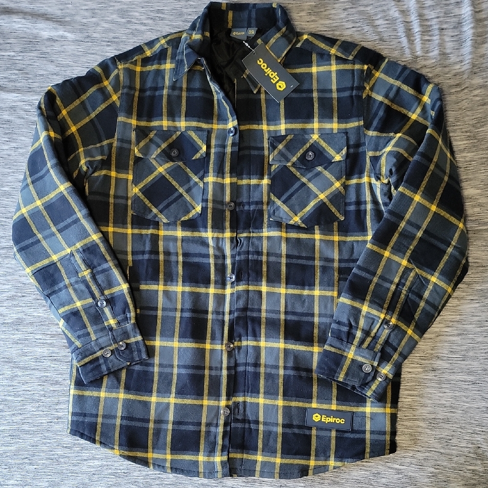 Epiroc Plaid Insulated Light Jacket